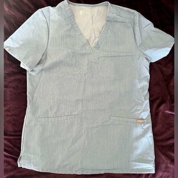 (RARE FIGS) Figs Heather Denim [HDM] Scrub set (PO#1299,1300) - Picture 7 of 10